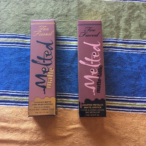 Too Faced Other - Too Faced Melted lipstick Cool Girl and Faking It